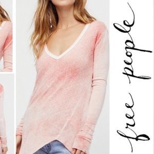 Free People WE THE FREE Long Beach Tee